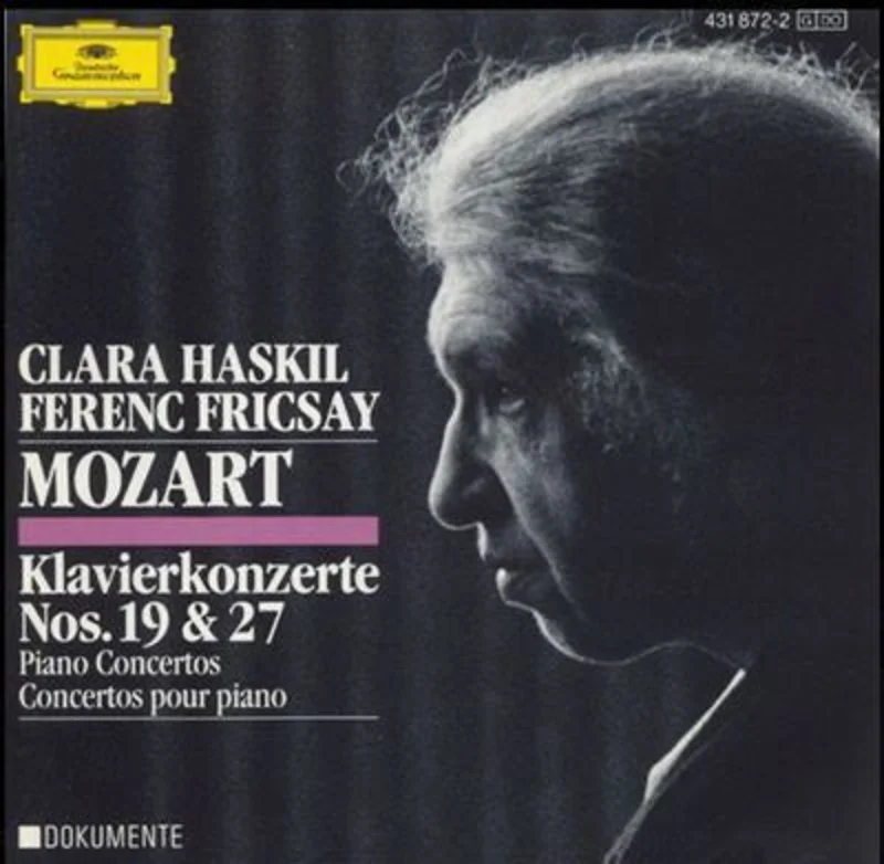 Wolfgang Amadeus Mozart, Clara Haskil, Berliner Philharmoniker / Bayerisches Staatsorchester, Ferenc Fricsay - Konzert Fr Klavier Und Orchester Nr. 19 F-dur KV 459 / Konzert Fr Klavier Und Orchester Nr. 27 B-dur KV 595 (CD)