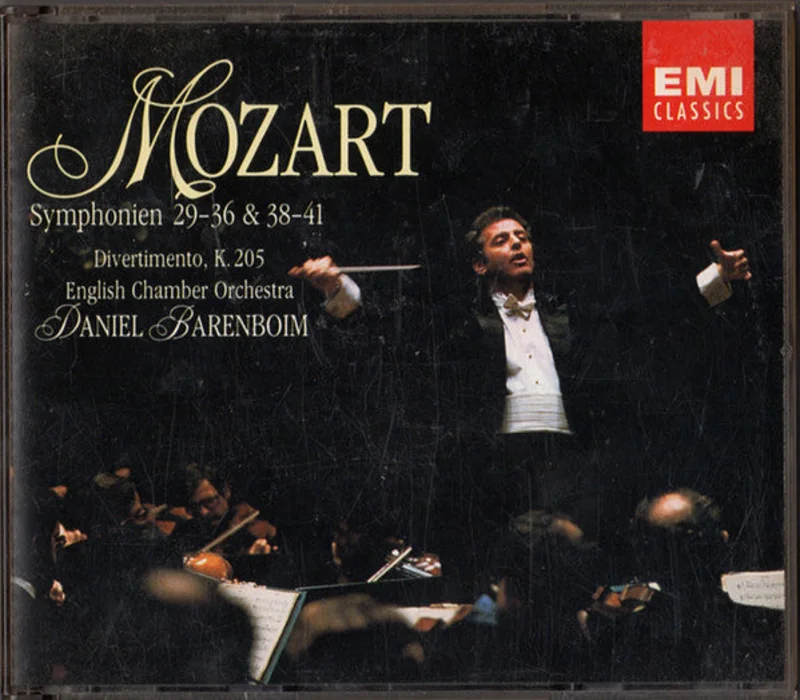 Wolfgang Amadeus Mozart, English Chamber Orchestra, Daniel Barenboim - Mozart Symphonien 29-36 & 38-41 / Divertimento, K.205 (CD)