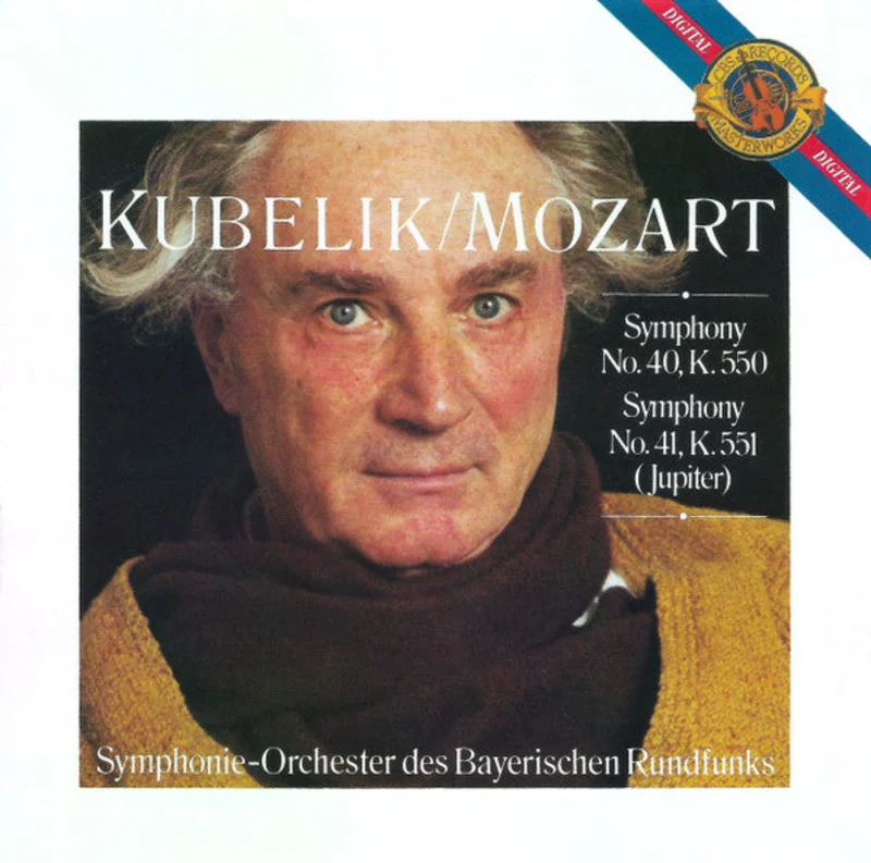 Wolfgang Amadeus Mozart / Rafael Kubelik, Symphonie-Orchester Des Bayerischen Rundfunks - Symphony No. 40, K.550 & Symphony No. 41, K.551 (Jupiter) (CD)