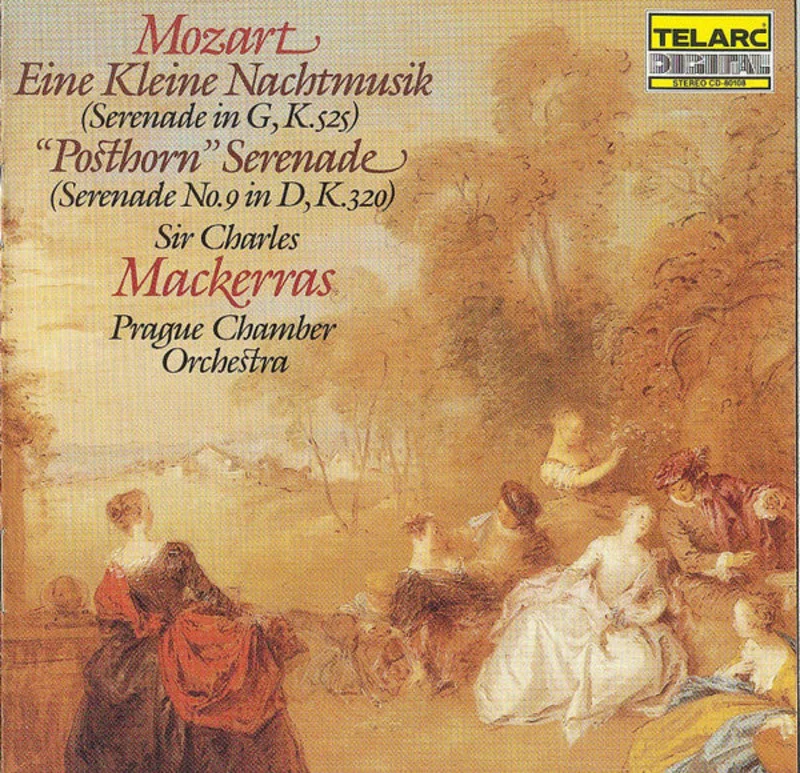 Wolfgang Amadeus Mozart - Sir Charles Mackerras, Prague Chamber Orchestra - Eine Kleine Nachtmusik  "Posthorn" Serenade (CD)