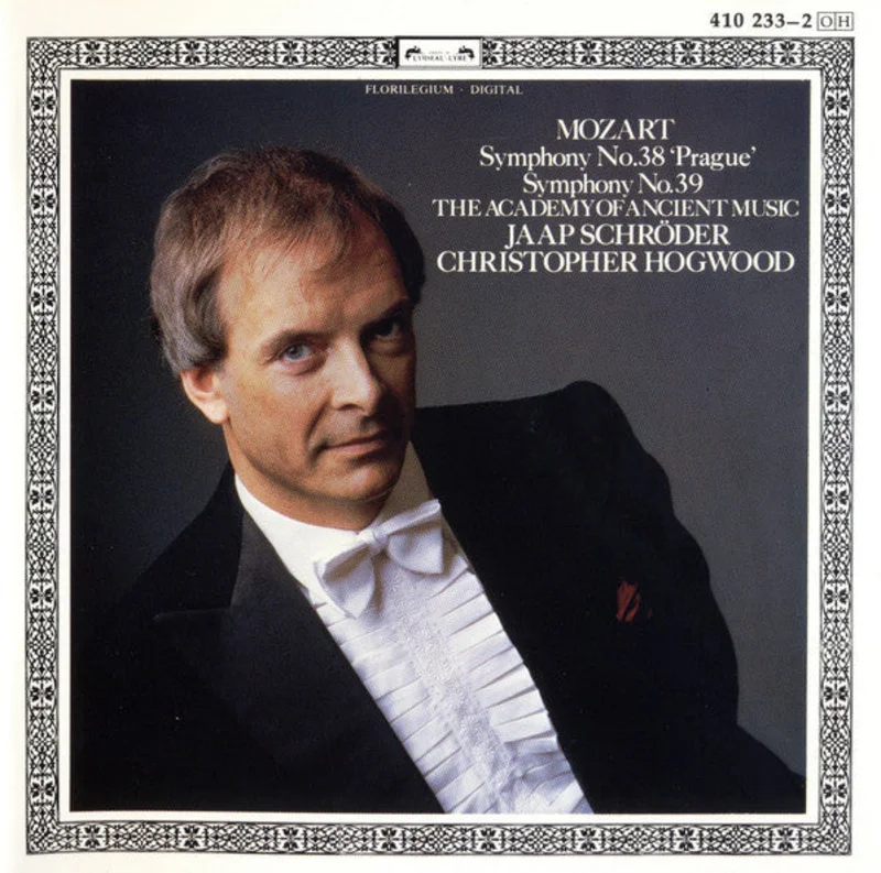 Wolfgang Amadeus Mozart - The Academy Of Ancient Music, Jaap Schrder, Christopher Hogwood - Symphony No. 38 "Prague"  Symphony No. 39 (CD)