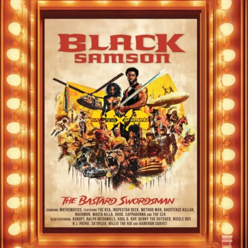 Wu-Tang X Mathematics presents Black Samson, The Bastard Swordsman (The Saga Continues Collection) PRE ORDER
