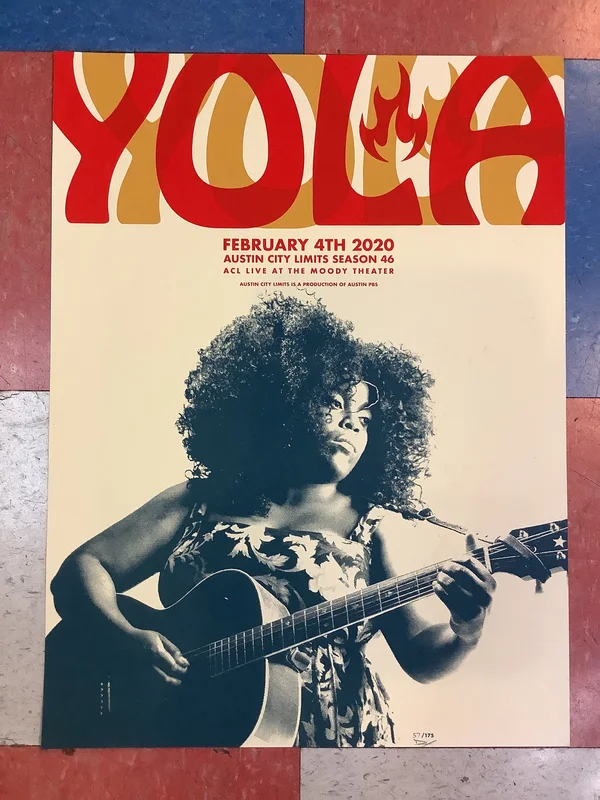 Yola at Austin City Limits - 2020 (Poster)