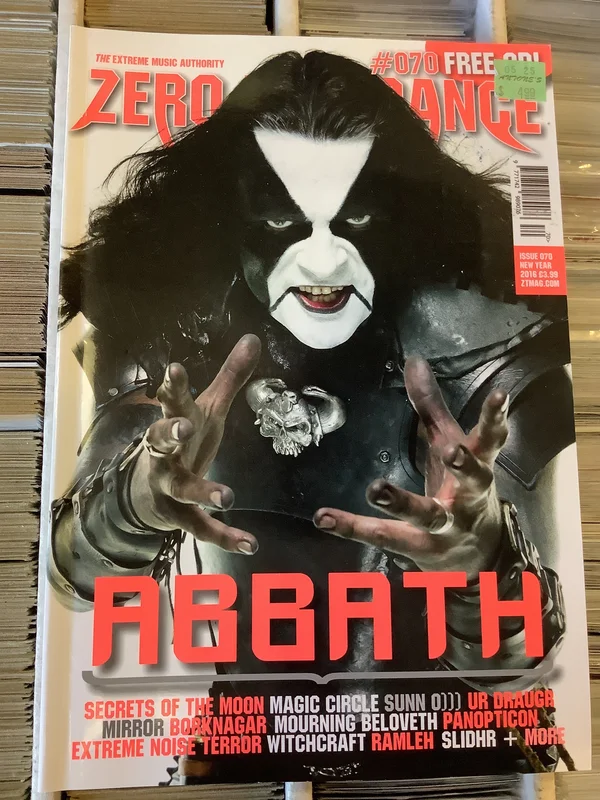 Zero Tolerance - Abath - Issue #070 New Year 2016 (magazine)